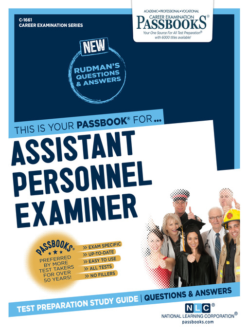 Upplýsingar um Assistant Personnel Examiner eftir National Learning Corporation - Biðlisti